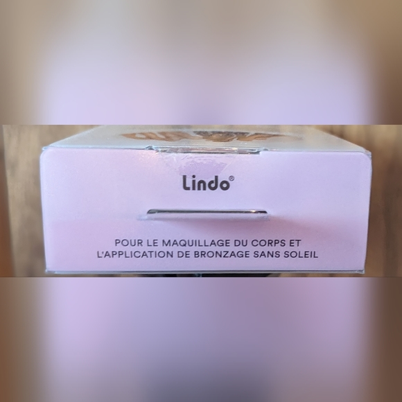 NIB Lindo black Body Blender for smooth, even application of shimmers, tanning - Picture 5 of 5